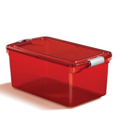 74 Qt Holiday Storage Clear
