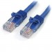 100' Cat5e Patch- Blue